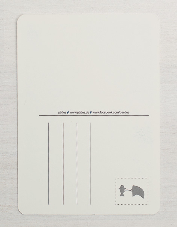 Fin Flosse - Postkarte