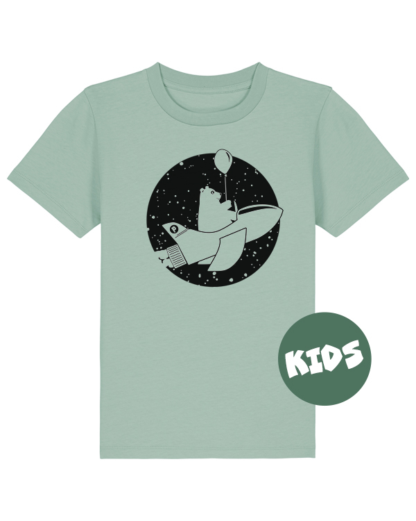 päfjes - Ronny Rakete fliegt zum Mond - Fair Wear Kinder T-Shirt Bio