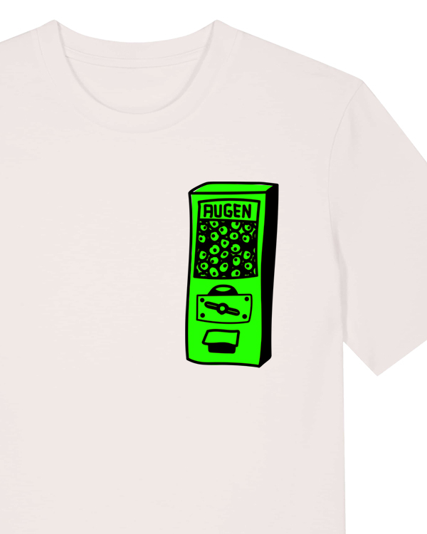 päfjes - Der Augen Automat - Kaugummiautomat - Fair Wear Unisex Bio T-Shirt