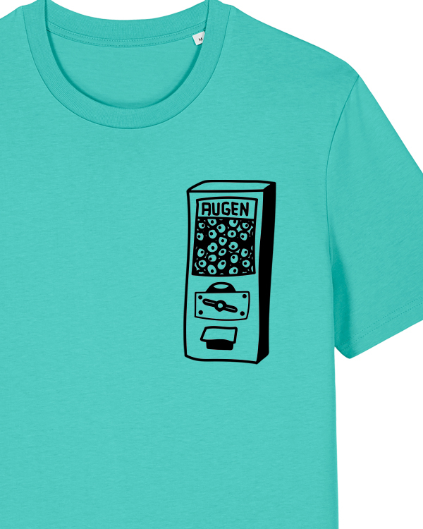 päfjes - Der Augen Automat - Kaugummiautomat - Fair Wear Unisex Bio T-Shirt