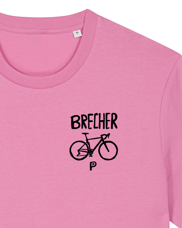 Preview: päfjes - Gravel Fahrrad - Der Brecher Brustdruck - Fair Wear Unisex T-Shirt