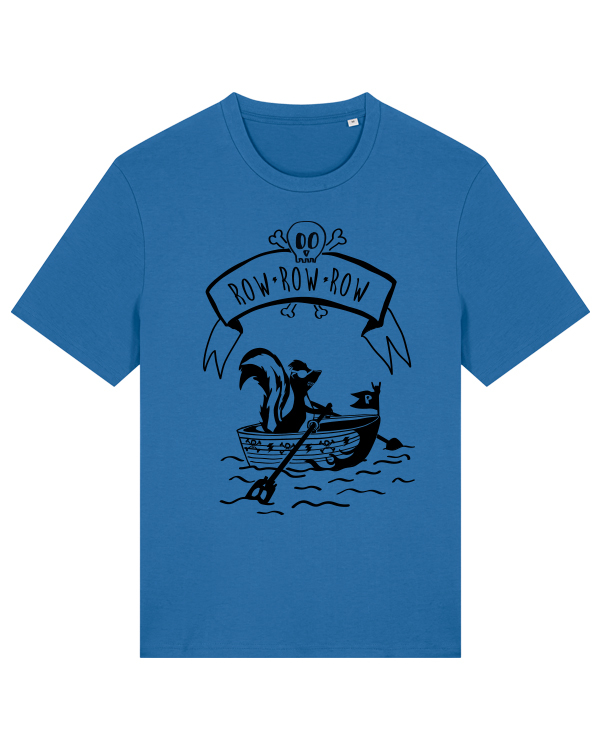 Preview: Piraten T-Shirt mit Stinktier | Fair Wear Unisex Männer Bio T-Shirt | päfjes