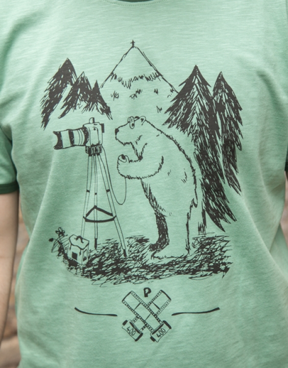 Hund Wilson Wuff - päfjes Ringer Unisex T-Shirt - Fair gehandelt aus Baumwolle Slub - Bio