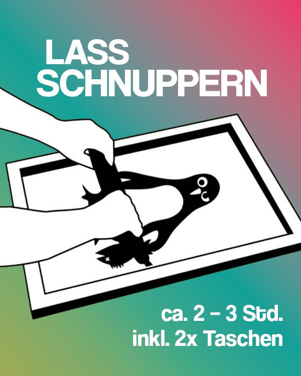 Siebdruck Workshop Lass Schnuppern Starter