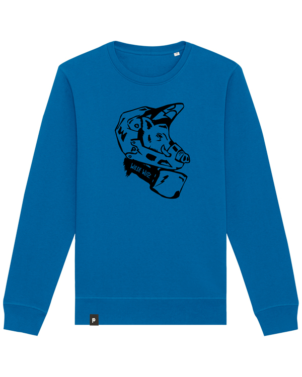 päfjes - Das Wildschwein "Die Wilde Wutz" Downhill / MTB - Fair Wear Unisex Sweater - 280