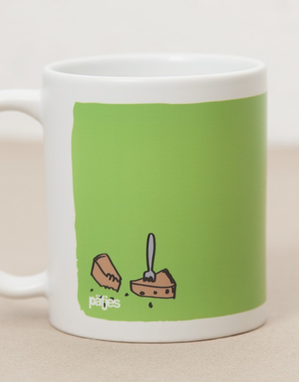 Alles Liebe mit Max Honigdachs - Tasse - Grün