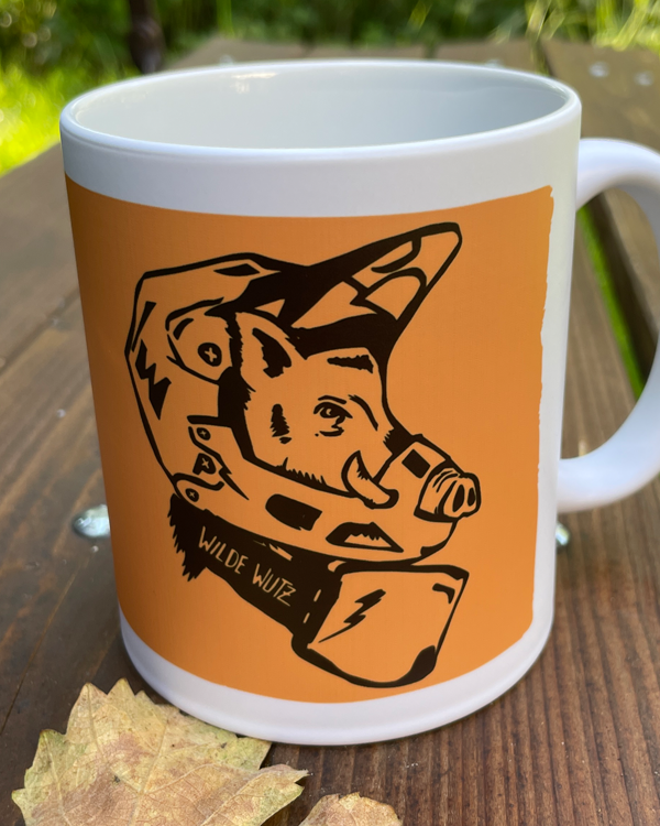 päfjes - Wilde Wutz Downhill - Tasse - Orange