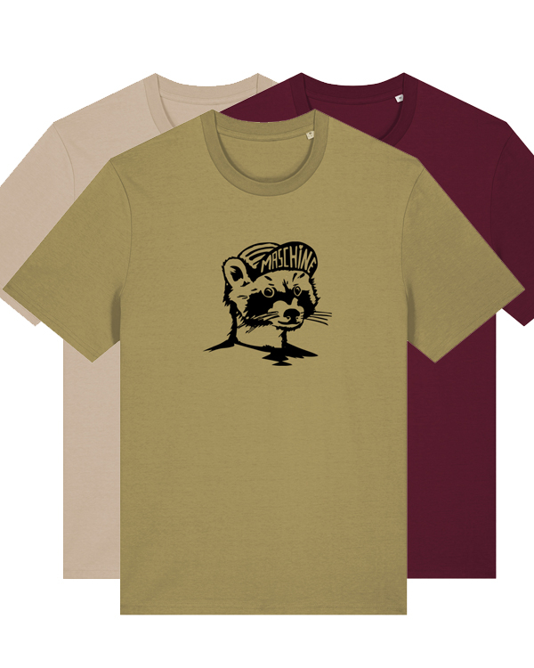 päfjes - Gravel Fahrrad - Die Maschine Waschbär - Fair Wear Unisex T-Shirt