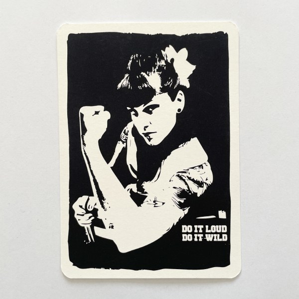 päfjes - Do it loud, do it wild / Power - A6 Postkarte