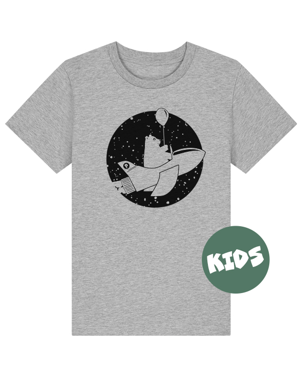 päfjes - Ronny Rakete fliegt zum Mond - Fair Wear Kinder T-Shirt Bio