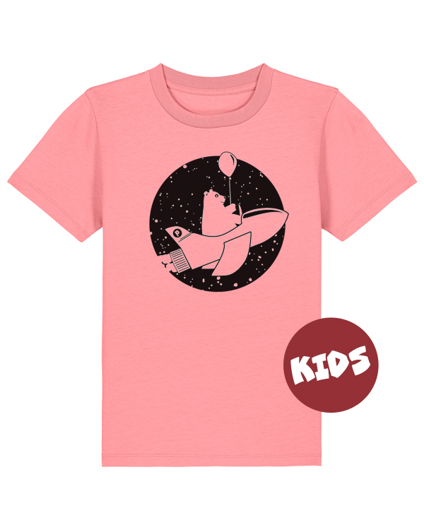 päfjes - Ronny Rakete fliegt zum Mond - Fair Wear Kinder T-Shirt Bio
