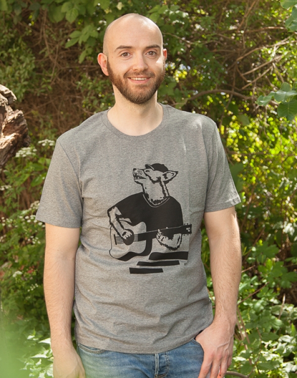 päfjes - Frank Fuchs - Fair Wear Männer T-Shirt - Heather Grey