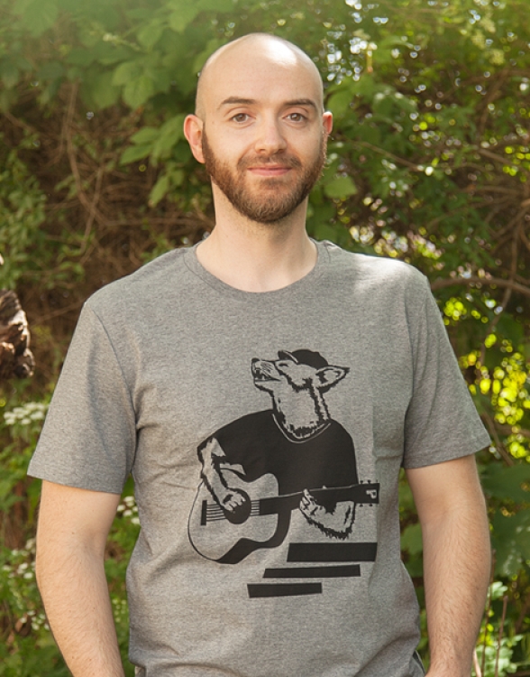 päfjes - Frank Fuchs - Fair Wear Männer T-Shirt - Heather Grey