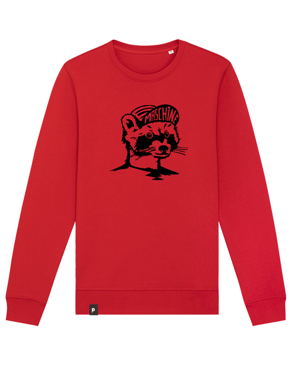 päfjes - Waschbär die Maschine / Gravel / Rennrad - Fair Wear Unisex Sweater - 280