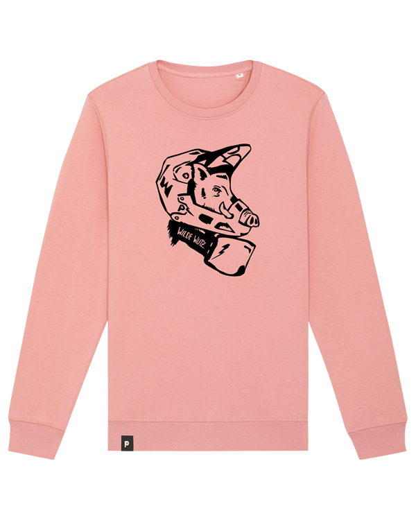 päfjes - Das Wildschwein "Die Wilde Wutz" Downhill / MTB - Fair Wear Unisex Sweater - 280