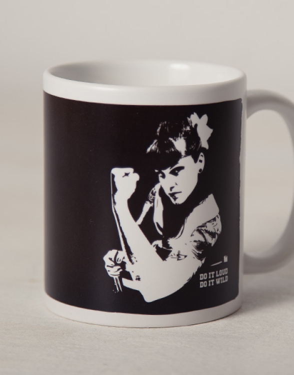 Do it loud, do it wild - Tasse - Schwarz