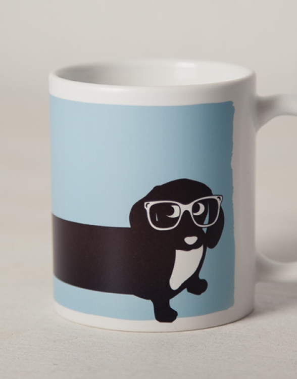 Dr. Wuffinger - Tasse - Blau