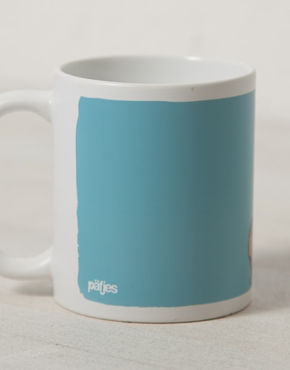 Hey Otter Oskar - Tasse - Blau