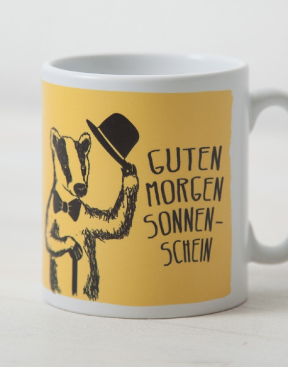 Guten Morgen Sonnenschein - Tasse - Gelb