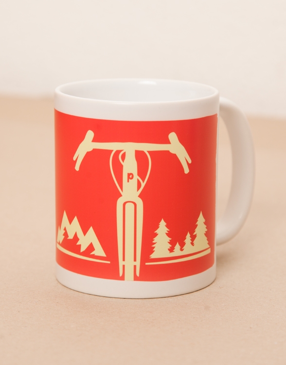 päfjes - Gravel Fahrrad /Rad - Tasse - Coral/Vanille