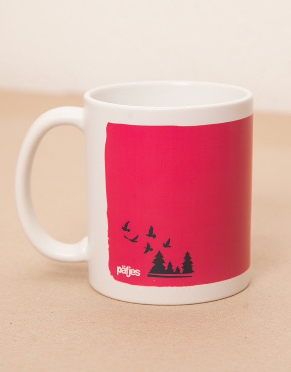 päfjes - Gravel "Radfahren ist schön" - Tasse - Pink