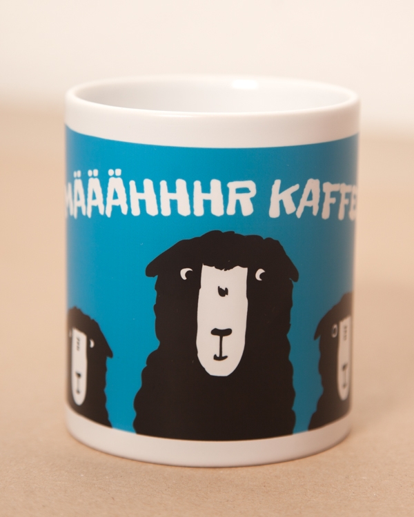 päfjes - MÄÄÄHHHRR Kaffee Schafe - Tasse - Blau
