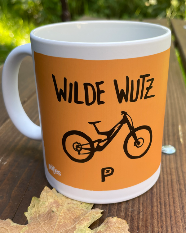 päfjes - MÄpäfjes - Wilde Wutz Downhill - Tasse - OrangeÄÄHHHRR Kaffee Schafe - Tasse - Blau