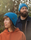 päfjes - Fair gehandelte Mütze - Blau