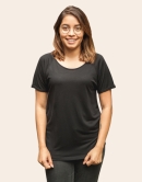 päfjes Frauen Modal T-Shirt Black